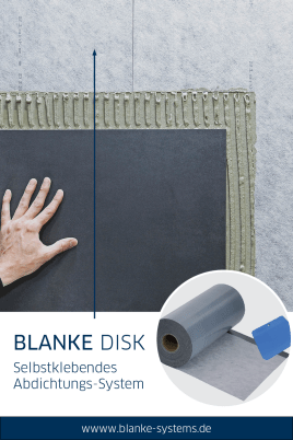 Selbstklebende Abdichtung - BLANKE DISK